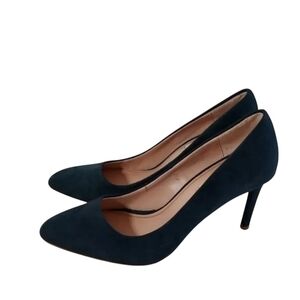 Zara Evergreen Stilletto Vegan Suede Pointed‎ Heels